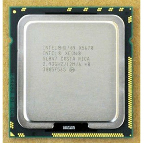 Intel® Xeon® Processor X5670 (12M Cache, 2.93 GHz, 6.40 GT/s Intel® QPI)